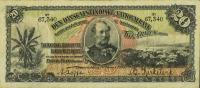 Gallery image for Danish West Indies p19a: 20 Francs from 1905